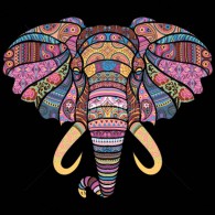 Mosaic Elephant
